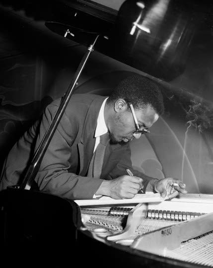 Herman Leonard, Thelonius Monk, Minton's Playhouse, New York City, 1949