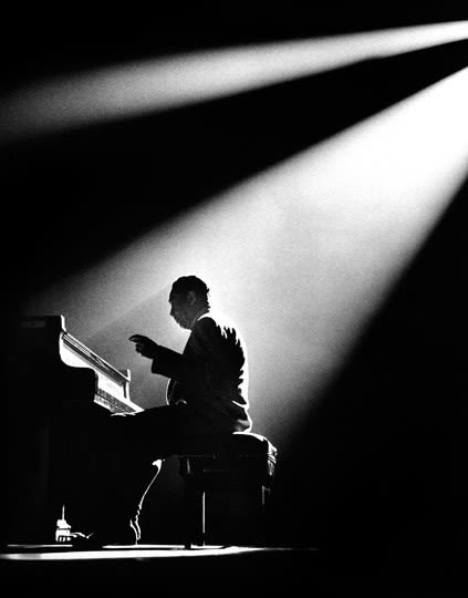 Herman Leonard, Duke Ellington, Olympia Theatre, Paris, 1958