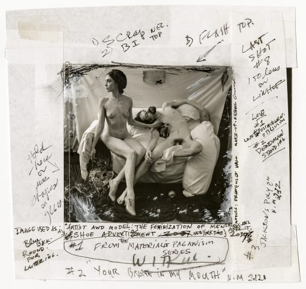 Contact Sheets: Joel-Peter Witkin, Above the Arcade, Paris, 2013