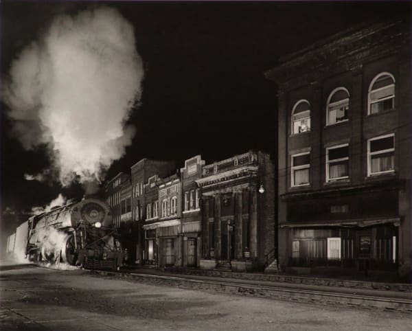 O. Winston Link, Main Line on Main Street, North Fork, West Virginia, 1958