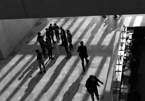 Lange Schatten. Neues Kunsthaus. Zurich November, 2021