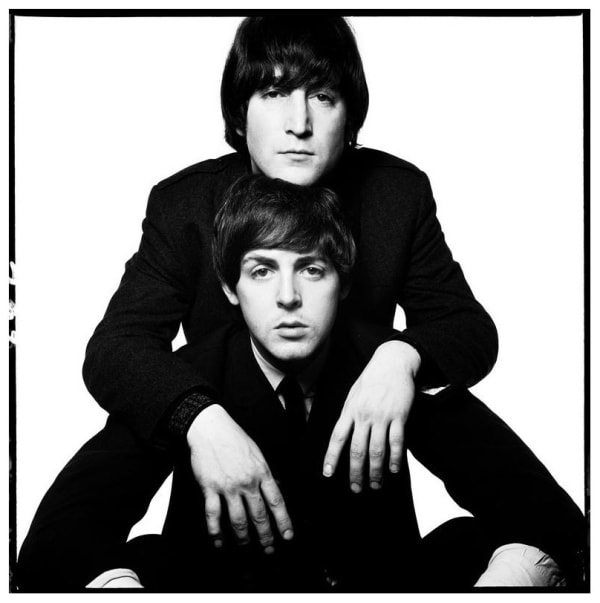 David Bailey - John Lennon & Paul McCartney (1965), 1990