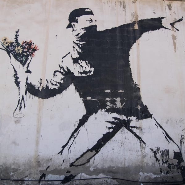 Banksy - X Love Welcomes, 2019