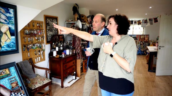 Meinir Mathias - Studio Visit + Gallery Tour