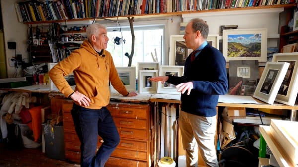 Matthew Wood RCA, Studio Visit + Exhibition Tour