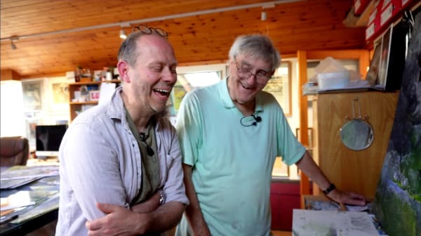 Malcolm Edwards RCA, Studio Visit + Exhibition Tour