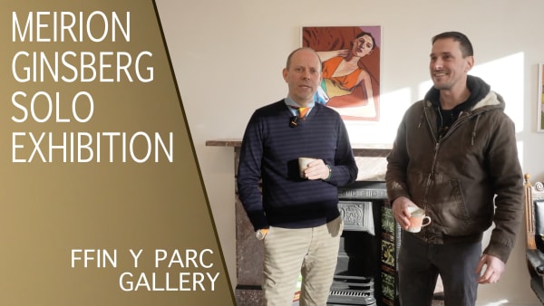 Meirion Ginsberg | Rhyngwyneb | Interface, Studio Visit + Gallery Tour
