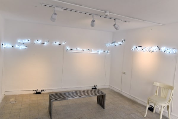 Do you see the light, Lamba neon, 2019