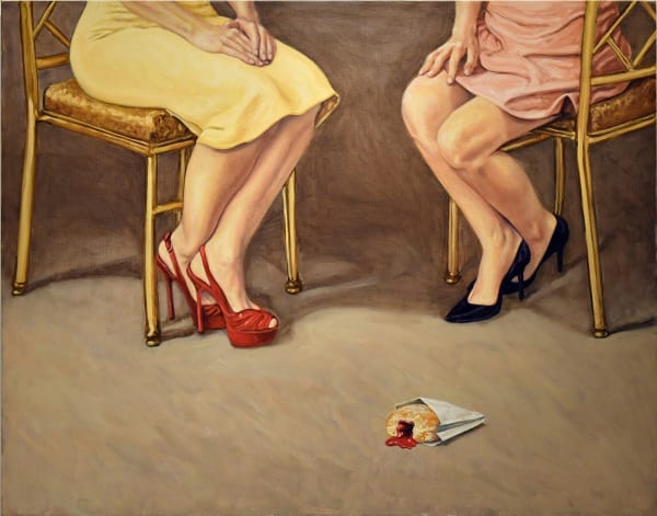 Khaldoun Hijazin Deep Stuff, 2018 Oil on canvas 80x100cm