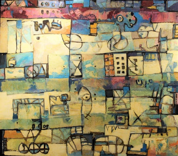 Issam Tantawi Acrylic on canvas 144x164cm