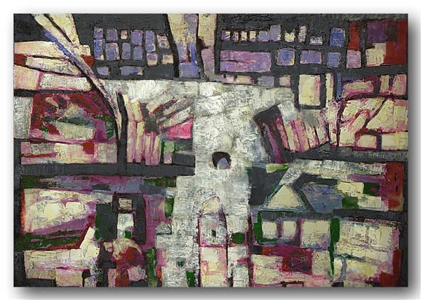 Issam Tantawi Untitled, 2016 Oil on board 95x135cm