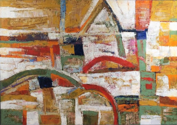 Issam Tantawi Untitled, 2016 Oil on board 95x135cm
