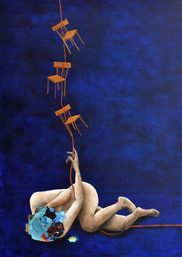 The dream, Acrylic on canvas, 140x110cm
