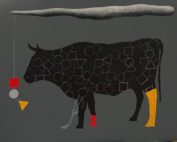 Inside child, 2022, Acrylic on canvas, 120x150cm