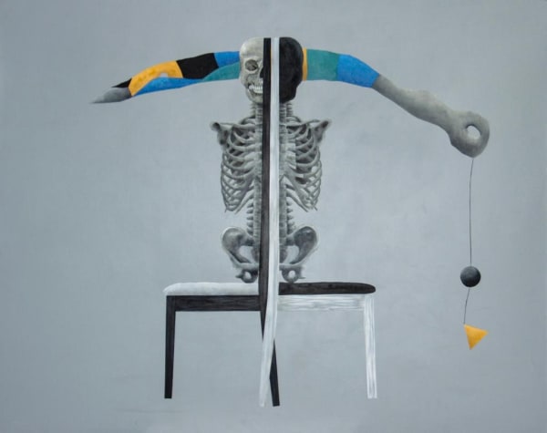 It's all in your hand, 2021, Acrylic on canvas, 120x150cm