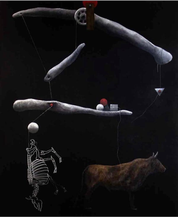 Keep it floating, 2021, Acrylic on canvas, 150x120cm