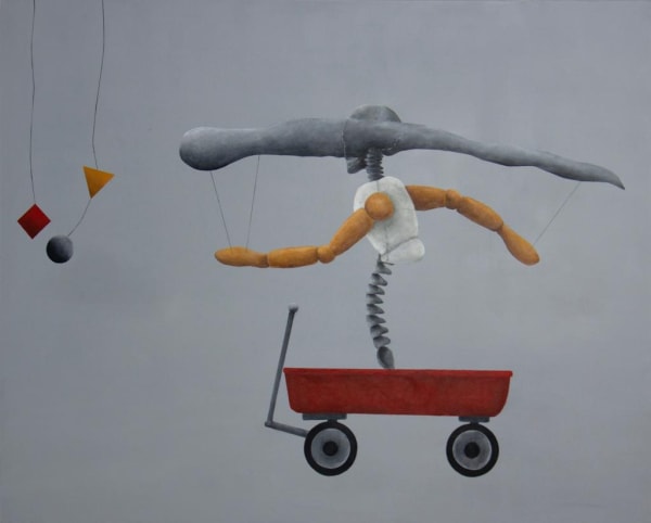 My game, 2021, Acrylic on canvas, 120x150cm