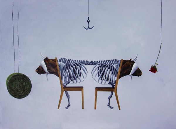 The choice, 2021, Acrylic on canvas, 130x180cm