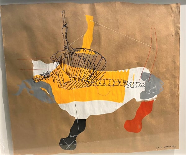 Untitled, 2022, Silkscreen on paper