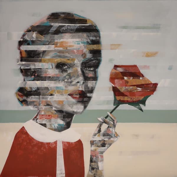 Acrylic on canvas, 80x80cm