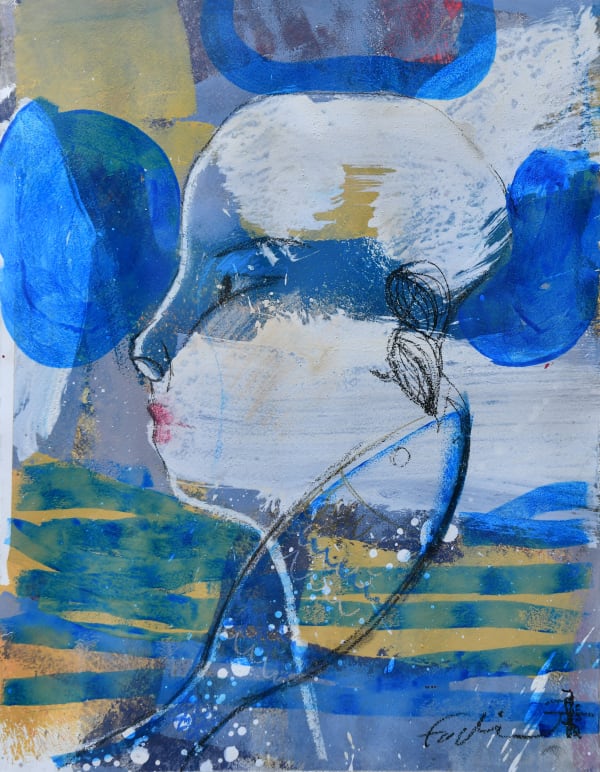 Find yourself a mirror, Acrylic on canvas, 2019, 150x150cm