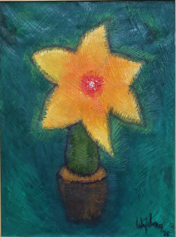 Wijdan, Untitled, 1975, Oil on canvas, 94x70cm