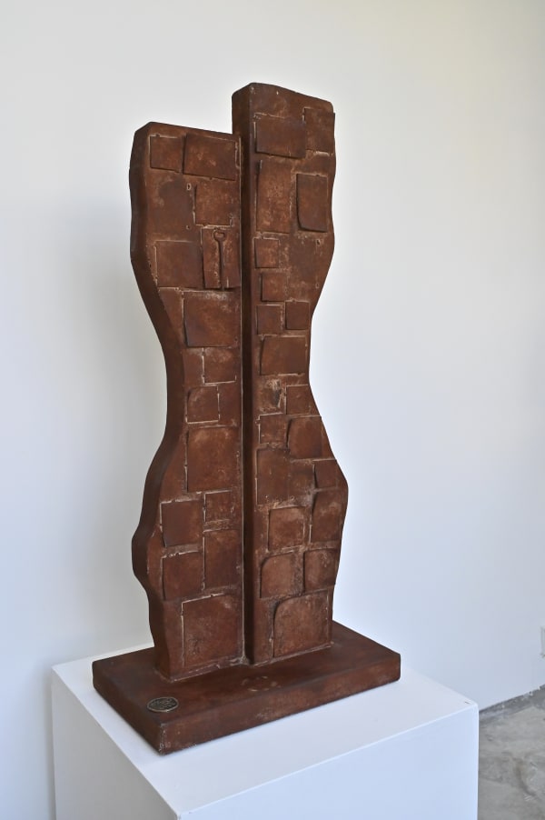Emad Dhahir, Body memoir, 2022, Steel, 110x50x30cm