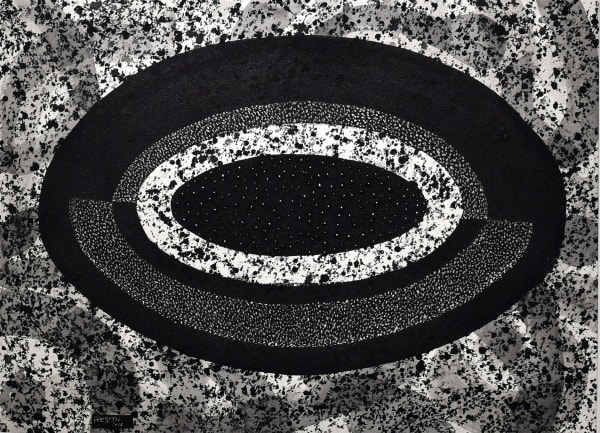 Resmi Al Kafaji, Cosmo2, 2016, Mixed media on paper, 55x75cm