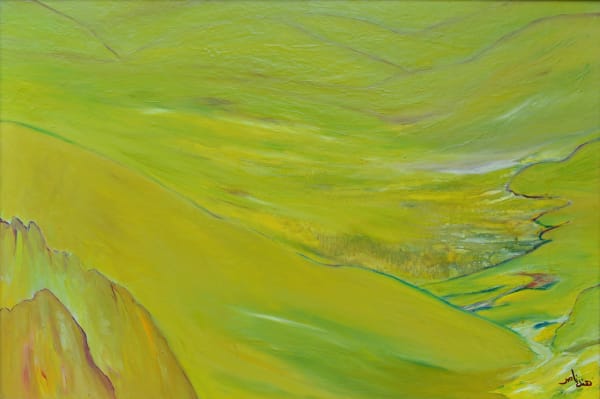Hind Nasser, Untitled, 1980, Oil on canvas, 62x90cm