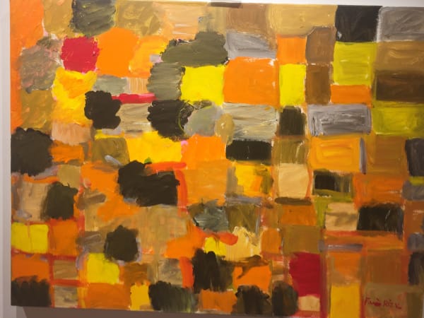 Fares Rizk, Amman 2020 Acrylic On Canvas 40X30 In