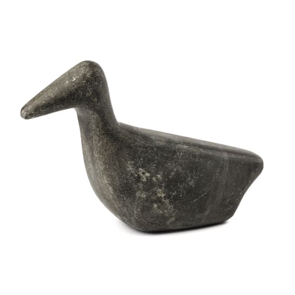 ANDY MIKI (1918-1983) ARVIAT (ESKIMO POINT) Resting Bird REALIZED: $3,360