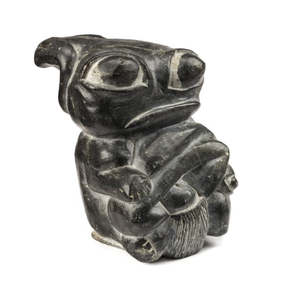 ELI SALLUALU QINUAJUA (1937-2004) Puvirnituq (POVUNGNITUK) Sex Fantasy Figure, 1967 REALIZED: $1,080