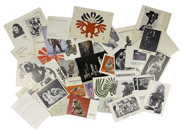 Lot 81 Quantity of Inuit Art Ephemera Estimate: $100 — $200 price realized: $390