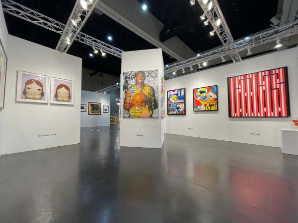 image of booth 413 from San Diego Art Fair 2022