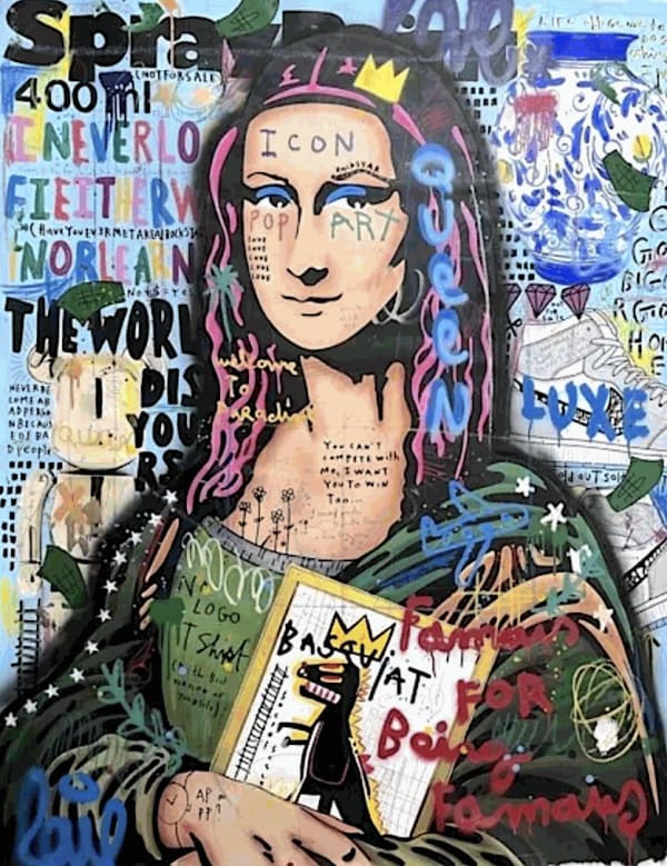 SPRAY PAINT MONA, 2022