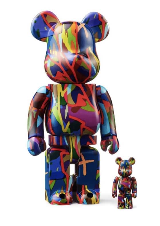 BEARBRICK 400% and 100% TENSION, 2021