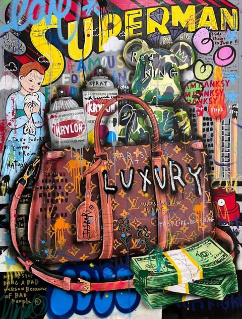 SUPER LV BAG ART from Jisbar at 5Art Gallery