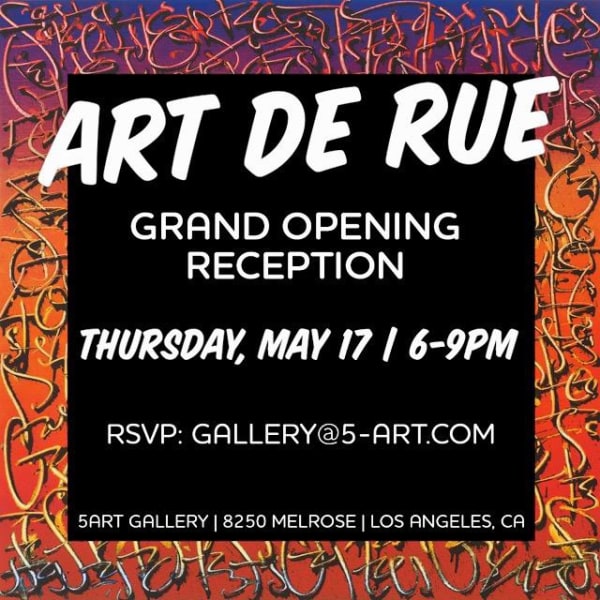 Art De Rue 2018 Grand Opening/ Reception