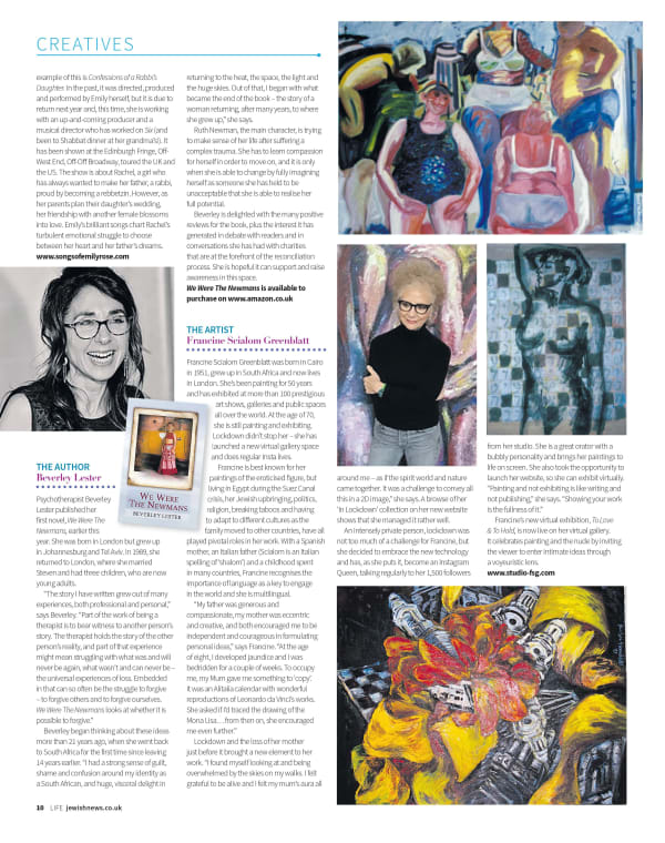 Arty Party, Jewish News Life Magazine