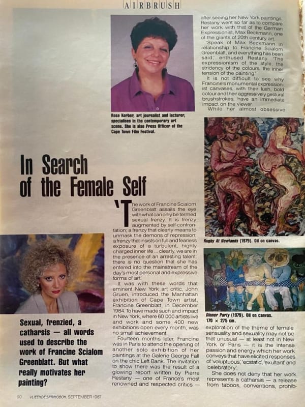 In search of the female self, SA Inflight Magazine