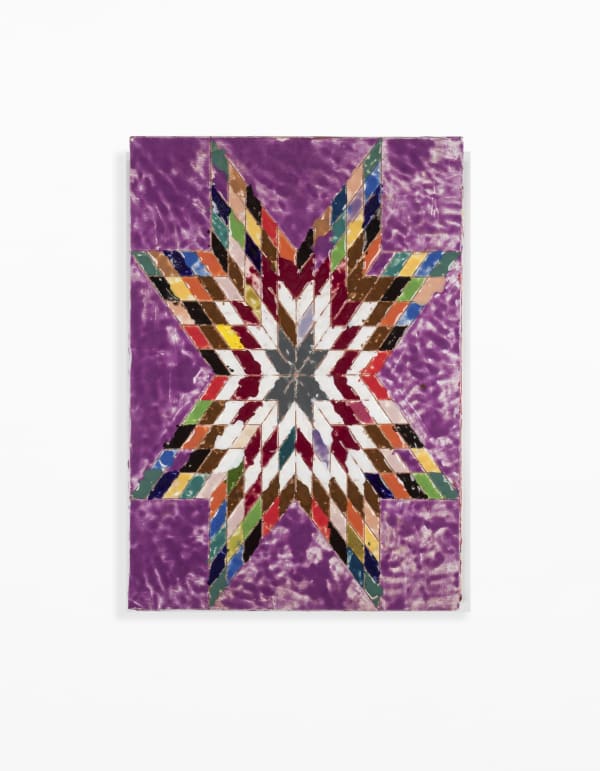 PA Abstract Purple Fire, 2021