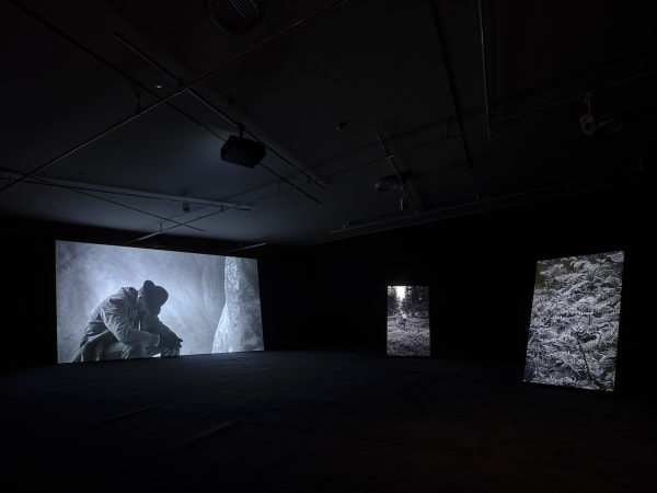 Fiona Tan, Footsteps, 2022, exhibition Fiona Tan, Mountains and Molehills, Eye Filmmuseum Amsterdam, 2022 Photo: Studio Hans Wilschut Courtesy Frith Street Gallery, London.