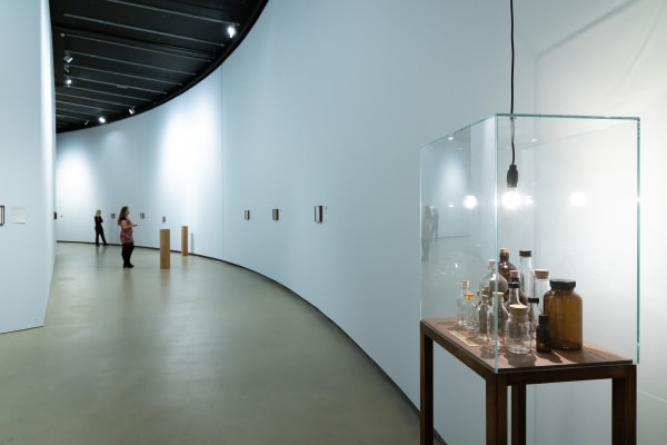 Shilpa Gupta: Sun at Night (Installation view, The Curve, Barbican Centre). Photo: Tim Whitby
