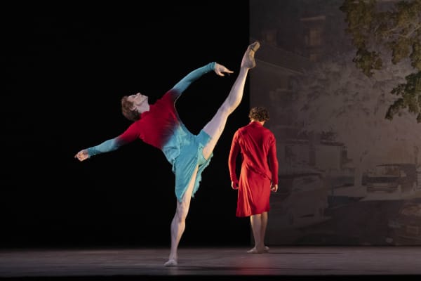 Edward Watson and Marco Masciari in The Dante Project, The Royal Ballet. Photo: Andrej Uspenski