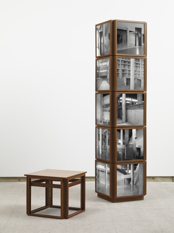 Dayanita Singh, Corbu Pillar, 2021. Courtesy the Artist and Frith Street Gallery London