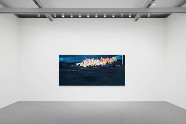 Marlene Dumas, Einder (Horizon), 2007-2008, Pinault Collection. Installation view, Marlene Dumas. open-end at Palazzo Grassi, 2022. Photo: Marco Cappelletti con...