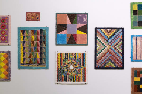 Polly Apfelbaum: For the Love of Una Hale installation view, Arcadia University. Photo: Sam Fritch