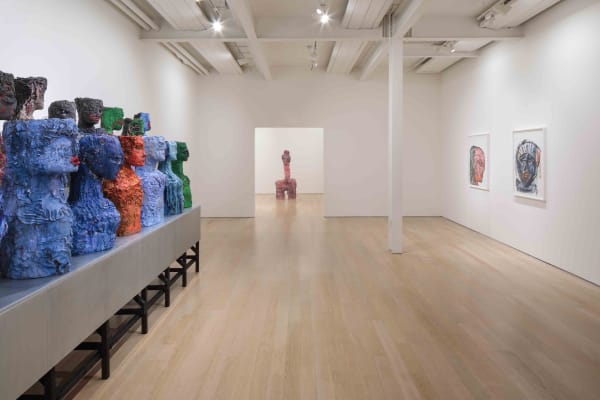 Installation view, Daniel Silver: Looking, Fruitmarket Edinburgh 2022. Photo: Ruth Clark