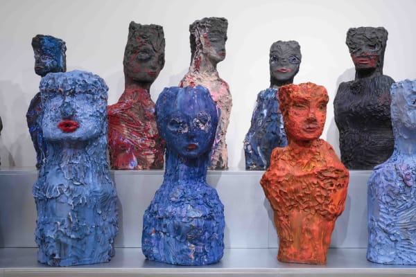 Installation view, Daniel Silver: Looking, Fruitmarket Edinburgh 2022. Photo: Ruth Clark
