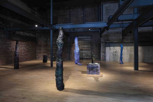 Installation view, Daniel Silver: Looking, Fruitmarket Edinburgh 2022. Photo: Ruth Clark